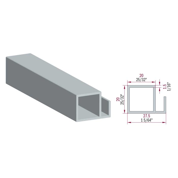 BERGO Universal Modular Shelving Profile - Image 2