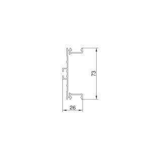 BERGO Vertical "U shape" Gola Profile - Image 6