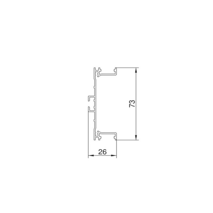 BERGO Vertical "U shape" Gola Profile - Image 6