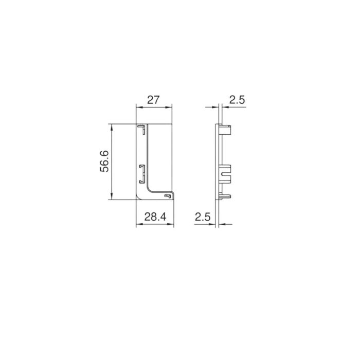 BERGO Interior "L" End Cap - Image 4