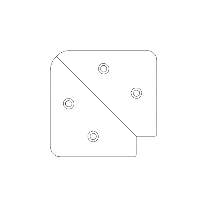 BERGO 45° Corner Connector - Image 4