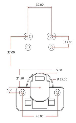 BERGO 110° 3D Adjustable Clip-On Hinges - Image 2