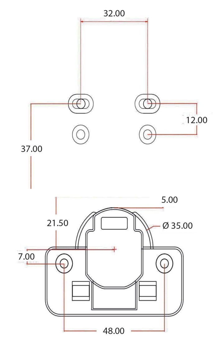 BERGO 110° 3D Adjustable Clip-On Hinges (Half overlay) - Image 2