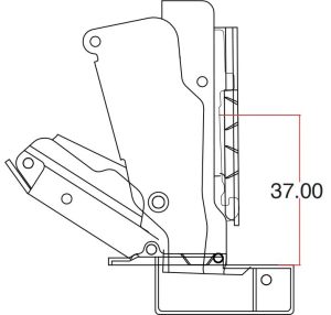 BERGO 165° 3D Adjustable Clip-On Hinge - Image 3