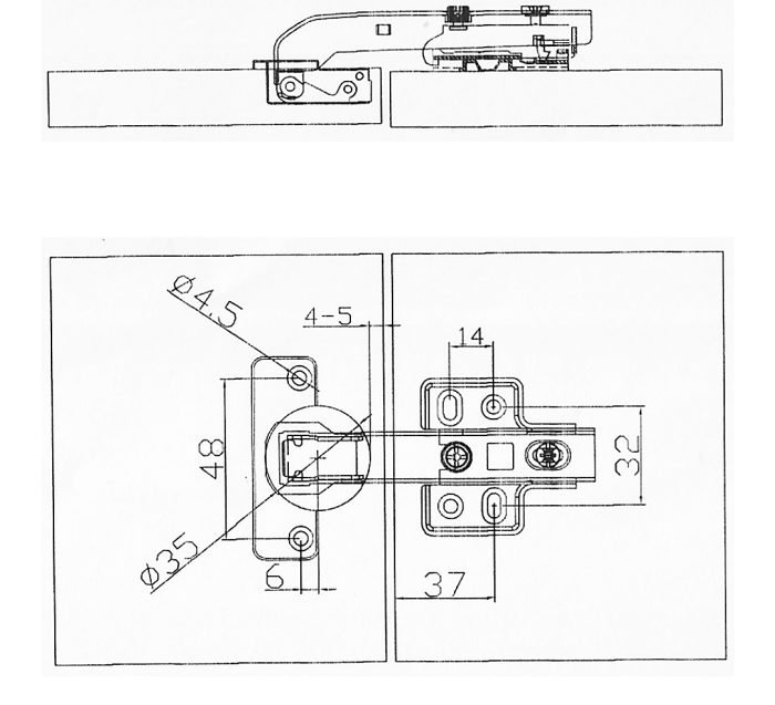 BERGO 90° Clip-On Hinge - Image 5