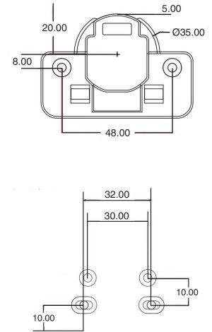BERGO 165° Clip-On Hinge - Image 3