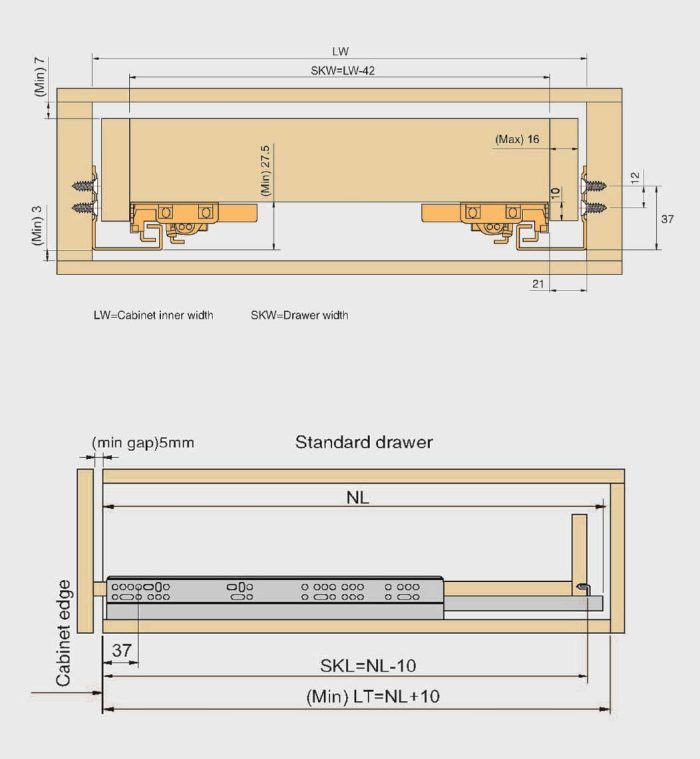 BERGO Drawer Slides - Image 2