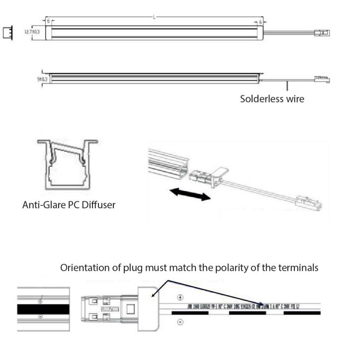 SOLAS Anti-Glare Alu Profile - Image 2