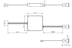SOLAS Double Wired Switch (Touch, dimmable) - Image 2