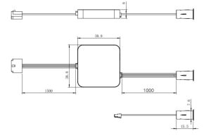SOLAS Double Wired Switch (IR, dimmable) - Image 2