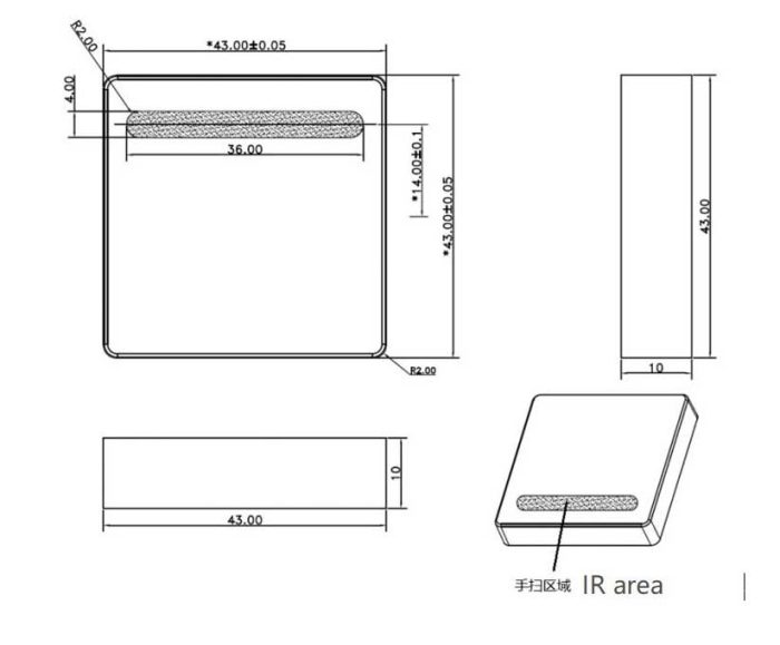 SOLAS Wireless Sensor (IR, top gesture) - Image 2