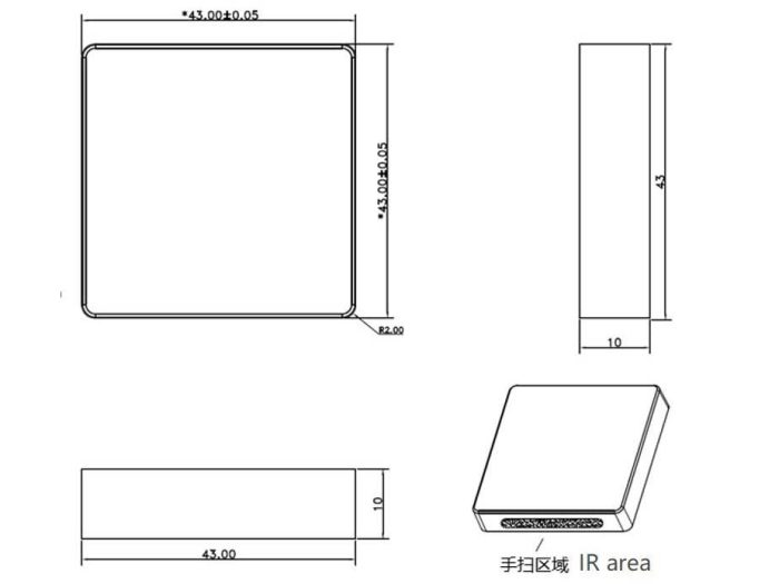 SOLAS Wireless Sensor (IR, front gesture) - Image 3